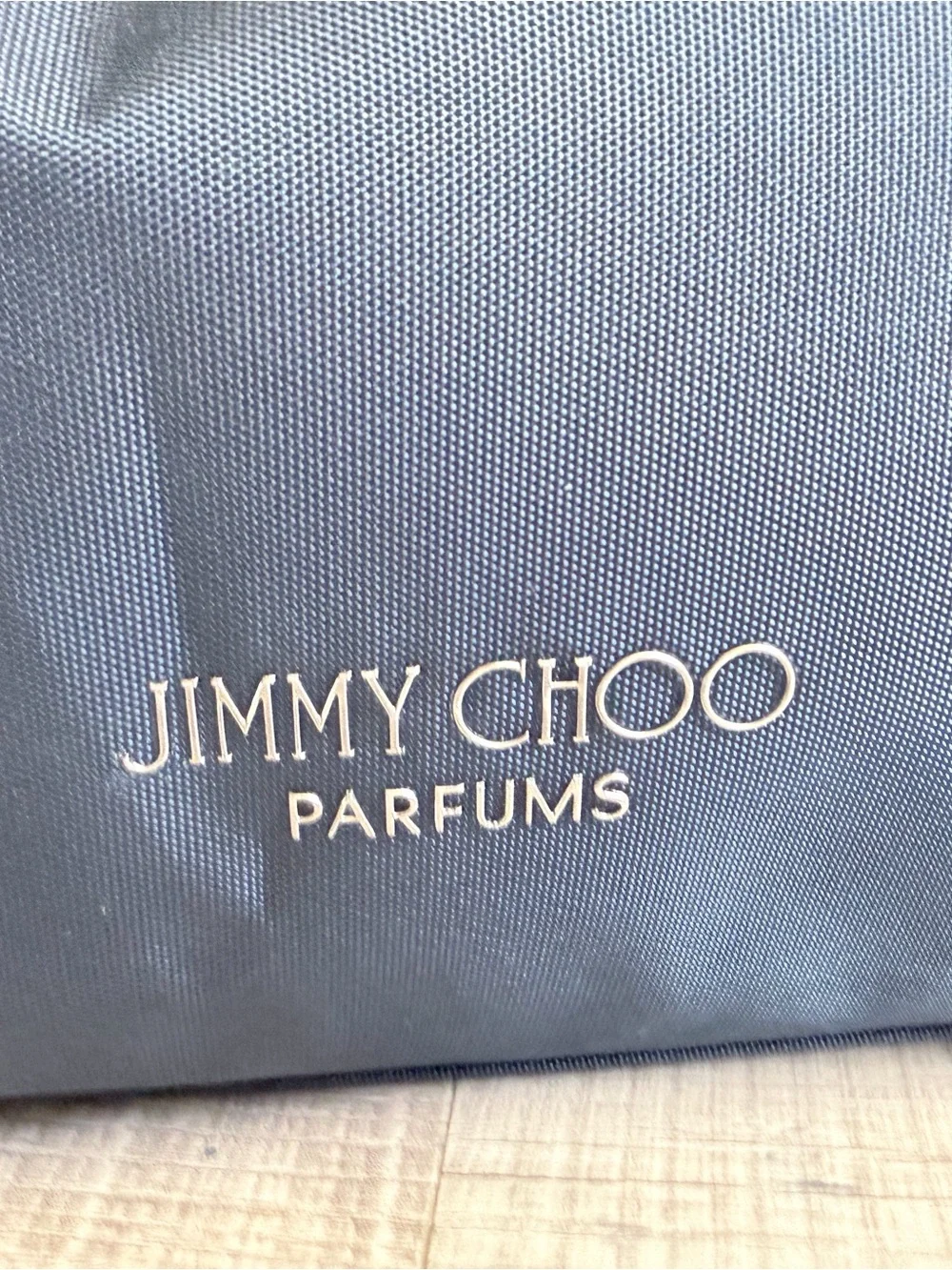 Jimmy Choo Parfums Navy Weekender Duffel Travel Bag Overnight Gym Tote